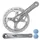 Sturmey-Archer SunRace Kurbelsatz FCS752 44 Zähne L70mm