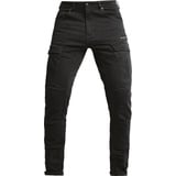 John Doe Defender Mono Cargohose - schwarz 34/34