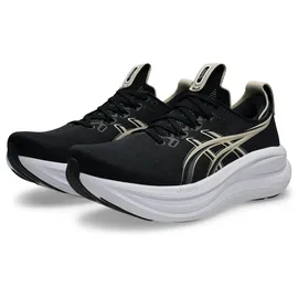 Asics Gel-Nimbus 28 Herren Black/Feather Grey 49