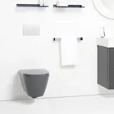 Laufen Kartell Wand-WC mit WC-Sitz Graphit matt spülrandlos