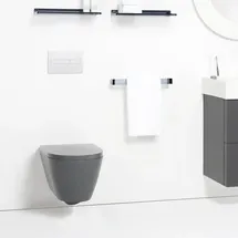 Laufen Kartell Wand-WC mit WC-Sitz Graphit matt spülrandlos