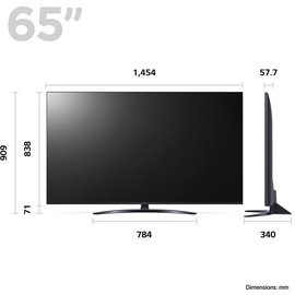 LG 65UR81006LJ 65" 4K UHD TV UR81