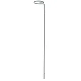 Buri Blütenstütze aus Metall 90 x 7,5 cm Schwarz