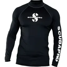 Scubapro Rash Guard UPF-50 - Herren - Langarm - Black - Gr: 2XL