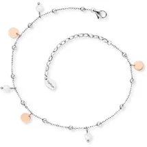 Engelsrufer Fußkette ERFS-LILJOY-PE-BI - bicolor