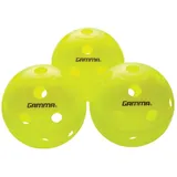 Gamma Unisex-Erwachsene Photon Pickleball Ball, Indoor, 3 Pack
