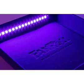 fanroll Shadowlight Faltbarer Blacklight Würfelteller Black