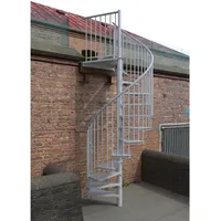 Minka Außenspindeltreppe Rondo 38 - 305,5 cm Kunststoff/PVC/Stahl