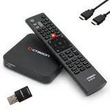 OCTAGON SX988 4K UHD H.265 HEVC Internet Smart TV Set-Top Box - Multi-Boot Receiver und Sat to IP TV, DLNA, YouTube, Web-Radio, gratis EasyMouse HDMI-Kabel + 300 Mbit/s WLAN USB Stick