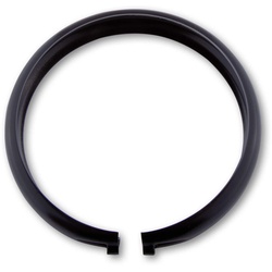 SHIN YO Lampenring für 4-1/2 Zoll, Bates-Style-Scheinwerfer, schwarz, schwarz