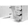 CASARIA Waschbeckenunterschrank 63 x 54 x 30 cm weiß