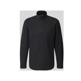 Selected Regular Fit Freizeithemd Schwarz L