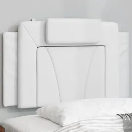 vidaXL Kopfteil-Kissen "Viana" Weiß 80 cm Kunstleder