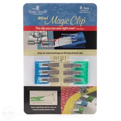Taylor Seville Stoffklammern Magic Clips Mini 6er Pack