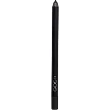 GOSH COPENHAGEN Velvet Touch Eyeliner Kajal mit weicher Textur für einfaches Auftragen I wasserfest, parfümfrei & hohe Deckkraft I perfekt zu Maskara I mit pflegendem Vitamin E & Jojobaöl I Black Ink (Schwarz)