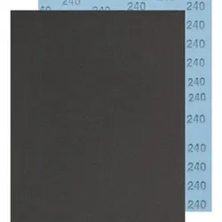 Gewebe Schleifbogen Korund 230x280mm BG BL A240 universell für Holz, Farbe und Lack