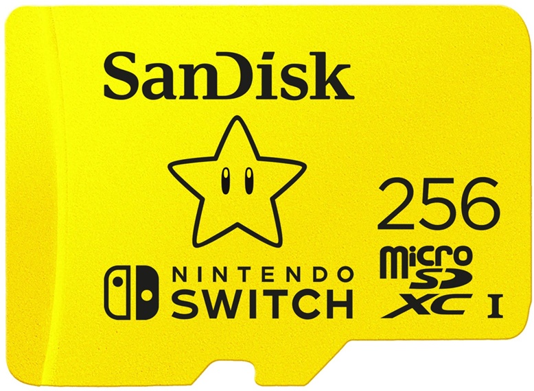 SanDisk microSDXC Speicherkarte für Nintendo Switch - 256GB