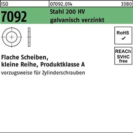 Hörger & Geßler Unterlegscheibe ISO 7092 8mm 1000 Stück