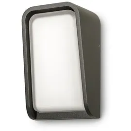 faro BARCELONA Wandleuchte Aluminium 10,0 cm IP65 15W grau
