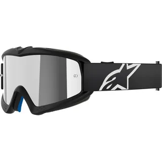 Alpinestars Vision Corp Mirrored Jugend Motocross Brille, schwarz
