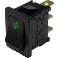 TRU Components 1587845 Wippschalter TC-R13-66B2-02 B/B 12 V/DC 16