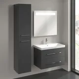 Villeroy & Boch Avento Hochschrank, 2 Türen, Anschlag rechts, 350x1760x404mm, Griff Chrome Glanz, A89401VR,