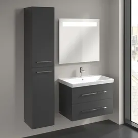 Villeroy & Boch Avento Hochschrank, 2 Türen, Anschlag rechts, 350x1760x404mm, Griff Chrome Glanz, A89401VR,