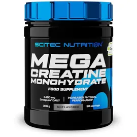 Scitec Nutrition Mega Creatin Monohydrat Unflavored Pulver 306 g
