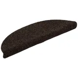 vidaXL Stufenmatten Selbstklebend 20 Stk. Braun 56x17x3 cm