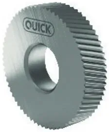 QUICK Rändelrad PM BR 15Grad 21,5x5x8 H7 P1,2