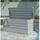 Habitat et Jardin Gartenbox 680 l 69 x 60 cm Silber