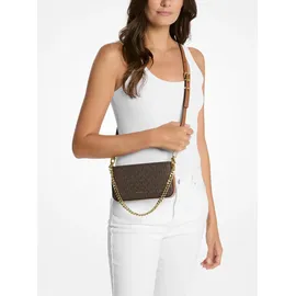 Michael Kors Bryant Small Schultertasche Kunstleder Brown