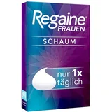 REGAINE Frauen Schaum mit Minoxidil: Stoppt erblich bedingten Haarausfall bei Frauen und regt das Haarwachstum an, 4-Monatspackung, 2 x 60 g