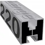 StoffTex Solar Schiene Solarprofil Aluminiumprofil PV Anlage Nut 8 10 40, 0% §12Abs.3UStG Solarmodule Solarpanel Befestigungssystem Montageschiene Dachmontage Modulträger (220cm ; 40x40cm, Typ S)