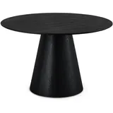 Furnhouse Esstisch Tango ¦ schwarz Ø: 120.0