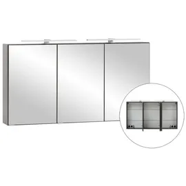 Lomadox VIDAGO-03 120 cm grau mit LED