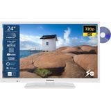 Telefunken XH24SN550MVD-W 24" LED HD-Ready TV weiß + DVD-Player