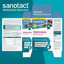 Sanotact Elektrolyte Recovery Pulver 10 Sticks