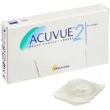 Acuvue Johnson & Johnson Acuvue 2 (6er Packung) Wochenlinsen (5.25 dpt & BC 8.7) mit UV-Schutz