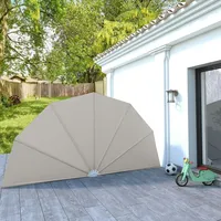 VidaXL Balkonfächer 200 cm creme