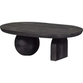 Woood Steppe Schwarz Mangoholz 110 x 38 cm
