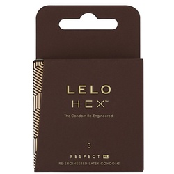 Lelo XXL-Kondome »LELO HEX XL Kondome 3-er Pack«