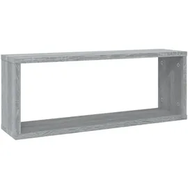 vidaXL Wandregal 60 x 15 x 23 cm Grau