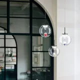 Fabas Luce Ariel Pendelleuchten 21W, transparent/gemischt