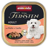 Animonda Sparpaket 44x150g mit Huhn & Lachs in Sauce animonda vom Feinsten Adult Hundefutter nass