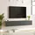 [en.casa] Lapinlahti TV-Lowboard 180 x 29,5 x 31,5 cm Anthrazit/Eiche Holz