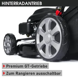BRAST Benzin Rasenmäher 22224 ESTART 5,2 kW (7 PS)