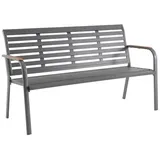 MWH Das Original Marta 3-Sitzer  Aluminium  Grau
