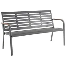 MWH Das Original Marta 3-Sitzer  Aluminium  Grau