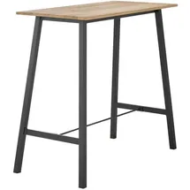 Stolkom Bartisch Kent 120 x 104 x 60 cm Eiche/Braun